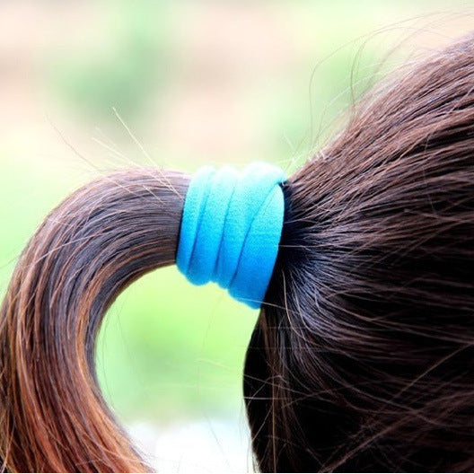 Colorful towel ring hair ring