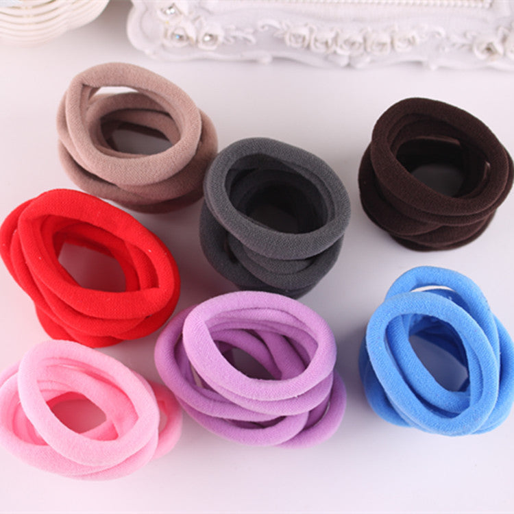 Colorful towel ring hair ring