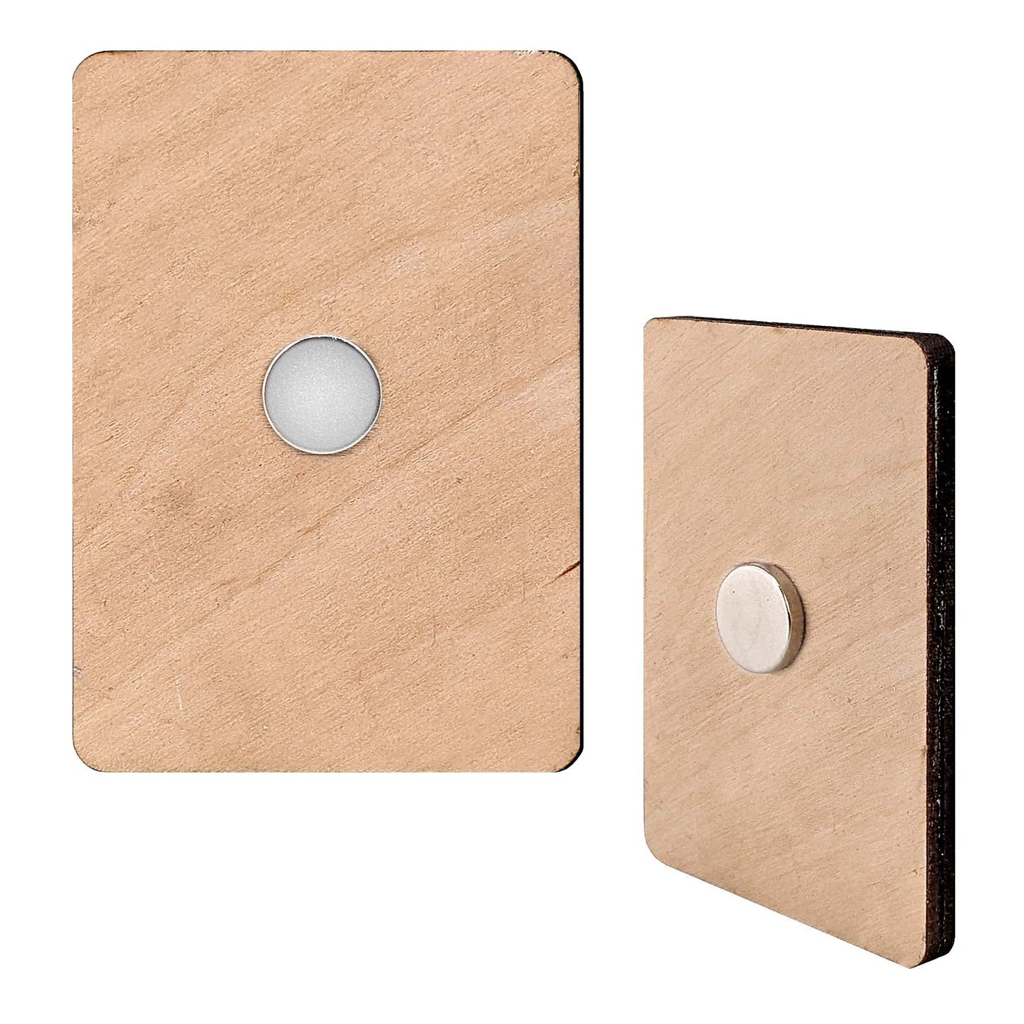 Christmas Is Here Decorative Wooden Magnets Set of 6 by G. Debrekht - Christmas Decor - 8090028G-S6-3