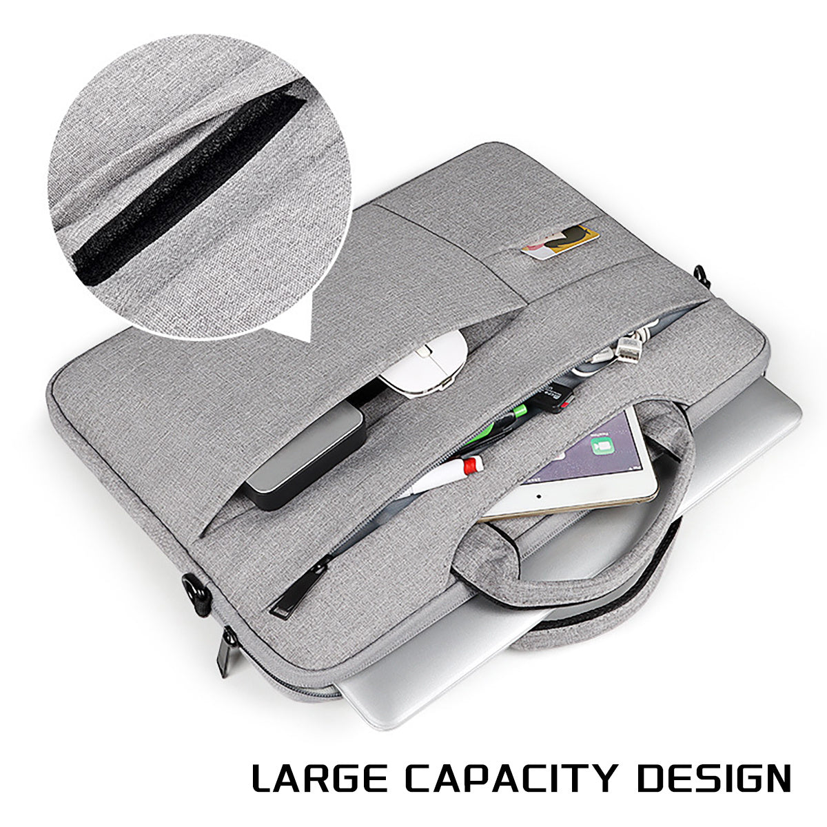 13-15.6 Inch Laptop Bag, Laptop Carrying Case Shoulder Strap Carrying Briefcase, Business Leisure Or School Laptop Bag