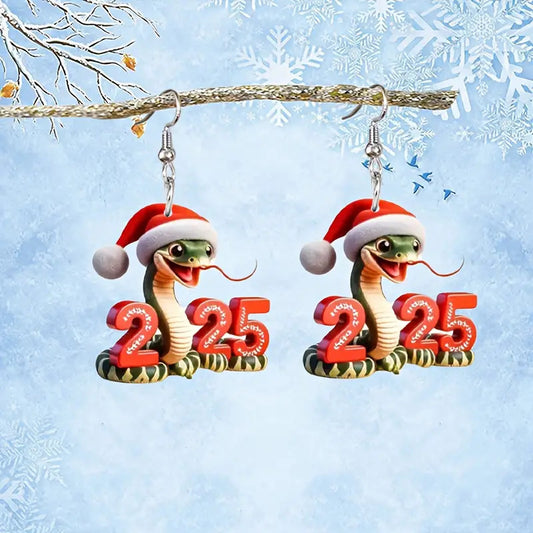 Earrings For New Year Cartoon Animal Personalized Earrings